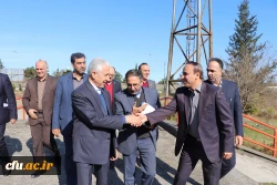 دیدار دکتر منصور غلامی وزیرمحترم علوم با دکتر اسلامی راد سرپرست دانشگاه فرهنگیان مازندران و بازدید از مرکز شهید مطهری نوشهر 3