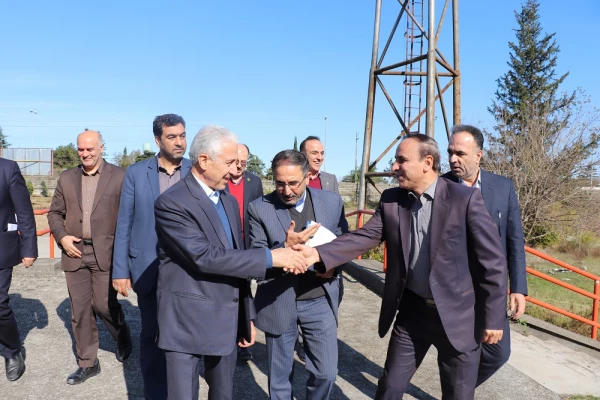 دیدار دکتر منصور غلامی وزیرمحترم علوم با دکتر اسلامی راد سرپرست دانشگاه فرهنگیان مازندران و بازدید از مرکز شهید مطهری نوشهر 3