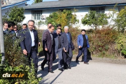 دیدار دکتر منصور غلامی وزیرمحترم علوم با دکتر اسلامی راد سرپرست دانشگاه فرهنگیان مازندران و بازدید از مرکز شهید مطهری نوشهر 4