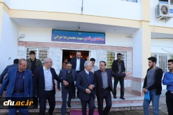 دیدار دکتر منصور غلامی وزیرمحترم علوم با دکتر اسلامی راد سرپرست دانشگاه فرهنگیان مازندران و بازدید از مرکز شهید مطهری نوشهر 5