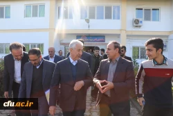 دیدار دکتر منصور غلامی وزیرمحترم علوم با دکتر اسلامی راد سرپرست دانشگاه فرهنگیان مازندران و بازدید از مرکز شهید مطهری نوشهر 6