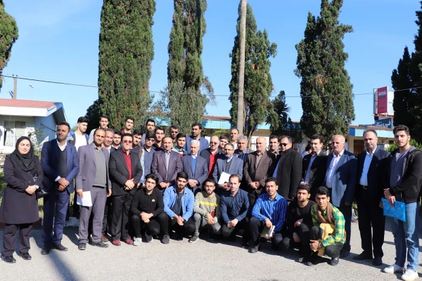 دیدار دکتر منصور غلامی وزیرمحترم علوم با دکتر اسلامی راد سرپرست دانشگاه فرهنگیان مازندران و بازدید از مرکز شهید مطهری نوشهر 7