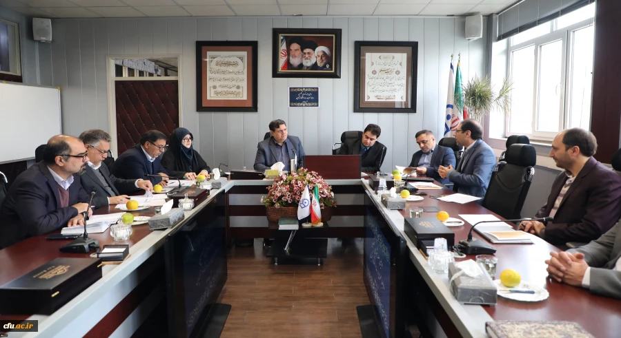 نخستین جلسه شورای تخصصی روابط عمومی و رسانه دانشگاه فرهنگیان 2