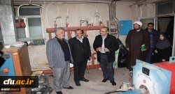 بهره برداری ار طرح ارتقاء سیستم گرمایشی پردیس بنت الهدی صدر 2