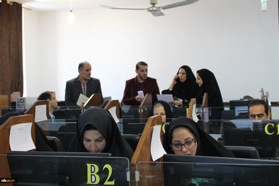 برگزاری آزمون مجازی سرپرستان شبانه روزی در پردیس فاطمه الزهرا (س) اهواز 