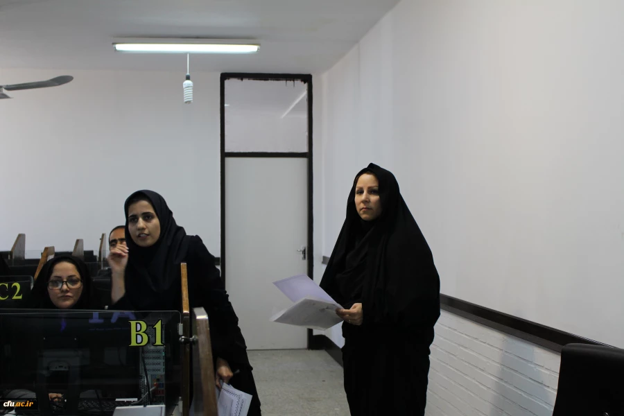 برگزاری آزمون مجازی سرپرستان شبانه روزی در پردیس فاطمه الزهرا (س) اهواز 