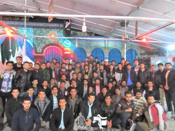 زیارت مزار مطهر شهید حججی توسط دانشجویان دانشگاه فرهنگیان استان اصفهان