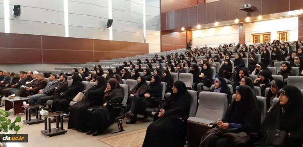 برگزاری همایش هفته بسیج باحضور اساتید ،کارکنان دانشگاه ودانشجویان پردیس بنت الهدی صدرقزوین بامحوریت بانوی طراز اول نسل چهارم لنقلاب اسلامی 2