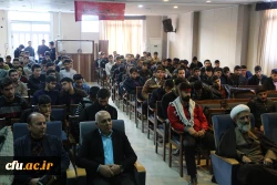 همایش تبیین بیانیه گام دوم انقلاب اسلامی به همت کانون فرهنگی جهاد علمی و بسیج دانشجویی پردیس برگزار شد. 6