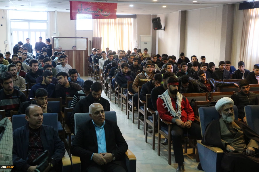 همایش تبیین بیانیه گام دوم انقلاب اسلامی به همت کانون فرهنگی جهاد علمی و بسیج دانشجویی پردیس برگزار شد. 6