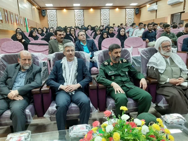 برگزاری همایش بسیج به مناسبت هفته بسیج در مدیریت امور پردیس های استان خوزستان