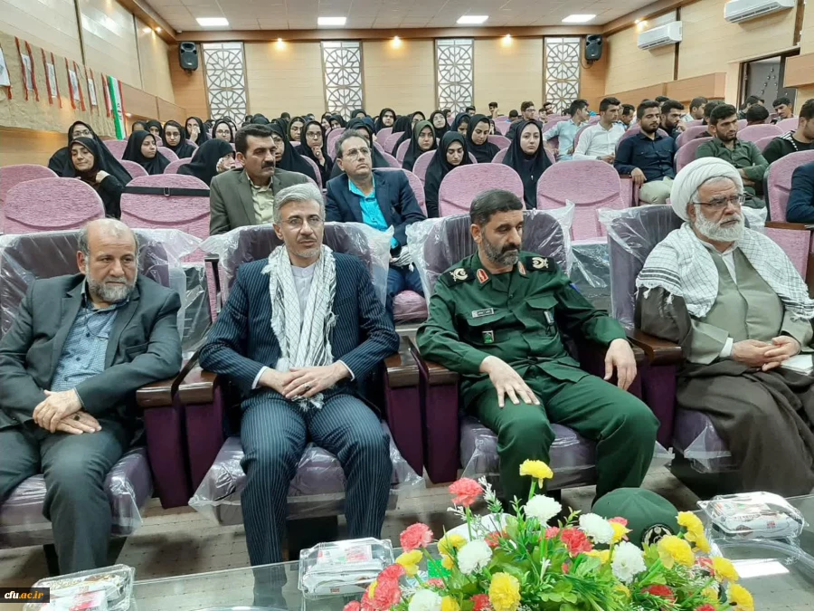 برگزاری همایش بسیج به مناسبت هفته بسیج در مدیریت امور پردیس های استان خوزستان