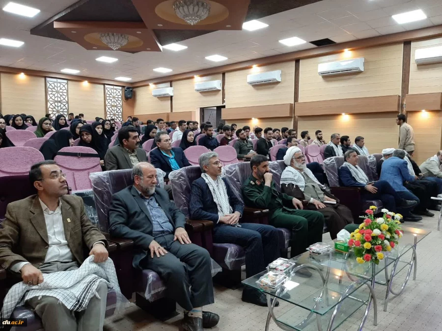 برگزاری همایش بسیج به مناسبت هفته بسیج در مدیریت امور پردیس های استان خوزستان