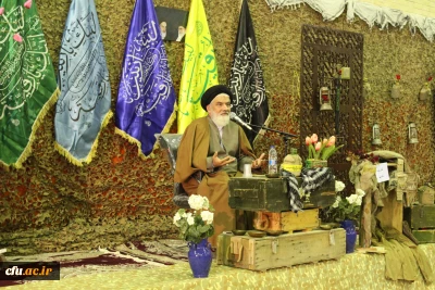 ویژه برنامه باشکوه بزرگداشت هفته بسیج در پردیس حضرت معصومه(س)  استان قم برگزار شد.