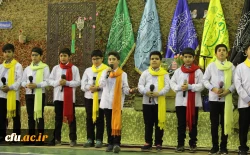 ویژه برنامه باشکوه هفته بسیج در پردیس حضرت معصومه(س)  استان قم برگزار شد.