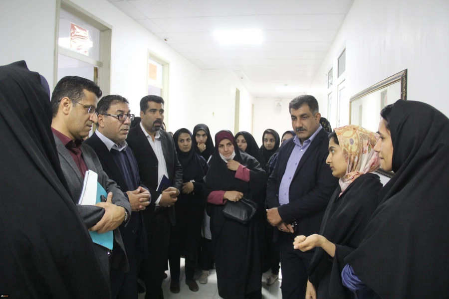 بازدید دکتر انصاری راد معاون دانشجویی دانشگاه فرهنگیان از پردیس ها و واحدهای تابعه دانشگاه فرهنگان هرمزگان 2