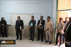 بازدید دکتر انصاری راد معاون دانشجویی دانشگاه فرهنگیان از پردیس ها و واحدهای تابعه دانشگاه فرهنگان هرمزگان 4