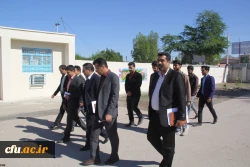 بازدید دکتر انصاری راد معاون دانشجویی دانشگاه فرهنگیان از پردیس ها و واحدهای تابعه دانشگاه فرهنگان هرمزگان 5