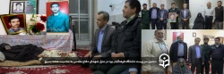 حضور سرپرست دانشگاه فرهنگیان یزد در منزل چهار شهید دفاع مقدس 2