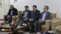 حضور سرپرست دانشگاه فرهنگیان یزد در منزل چهار شهید دفاع مقدس 6