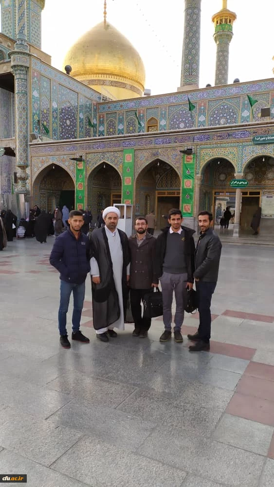 اردوی دوروزه دانشجویان دانشگاه فرهنگیان استان قزوین به شهرمقدس قم به همت دفتر نهادنمایندگی مقام معظم رهبری دردانشگاه فرهنگیان استان برگزارشد 4