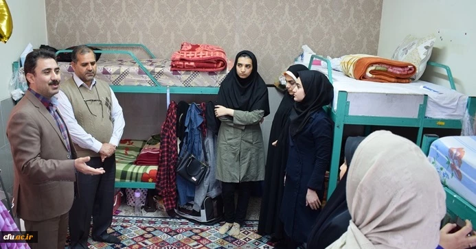 بازدید رییس اداره سراهای معاونت دانشجویی سازمان مرکزی از پردیس شهید صدوقی کرمانشاه 2