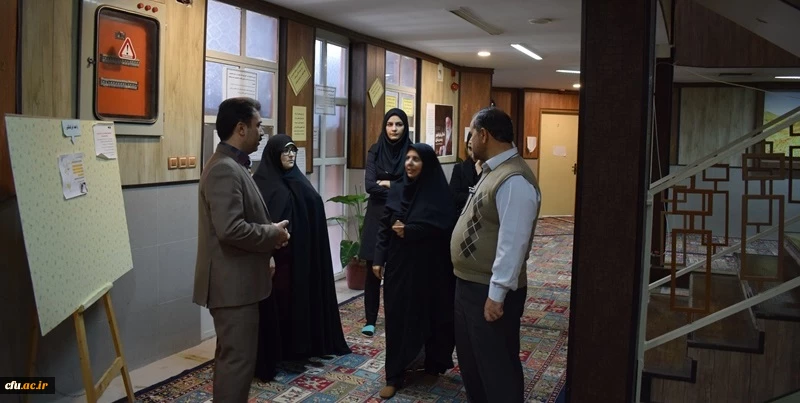 بازدید رییس اداره سراهای معاونت دانشجویی سازمان مرکزی از پردیس شهید صدوقی کرمانشاه 3