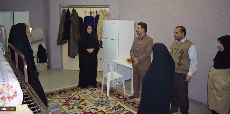 بازدید رییس اداره سراهای معاونت دانشجویی سازمان مرکزی از پردیس شهید صدوقی کرمانشاه 4