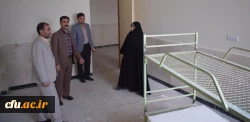 بازدید رییس اداره سراهای معاونت دانشجویی سازمان مرکزی از پردیس شهید صدوقی کرمانشاه 5