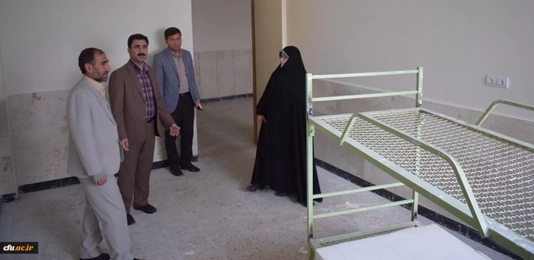 بازدید رییس اداره سراهای معاونت دانشجویی سازمان مرکزی از پردیس شهید صدوقی کرمانشاه 5