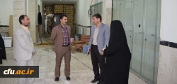 بازدید رییس اداره سراهای معاونت دانشجویی سازمان مرکزی از پردیس شهید صدوقی کرمانشاه 6