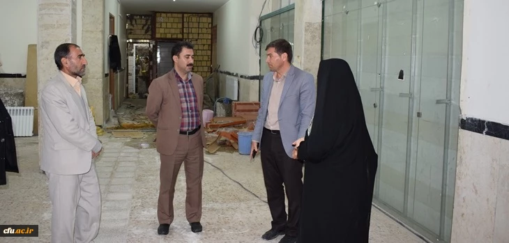 بازدید رییس اداره سراهای معاونت دانشجویی سازمان مرکزی از پردیس شهید صدوقی کرمانشاه 6