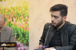 نشست هم اندیشی دانشجومعلمان با حضور نماینده مجلس شورای اسلامی