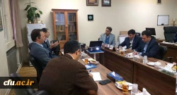 نشست رییس دانشکده علوم تربیتی و گروه همایش برنامه درسی و اشتغال با مدیر امور پردیس های دانشگاه فرهنگیان خراسان رضوی