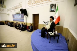 دیدار دانشجومعلمان پردیس امام خمینی(ره) گرگان با حضرت آیت الله نورمفیدی 8