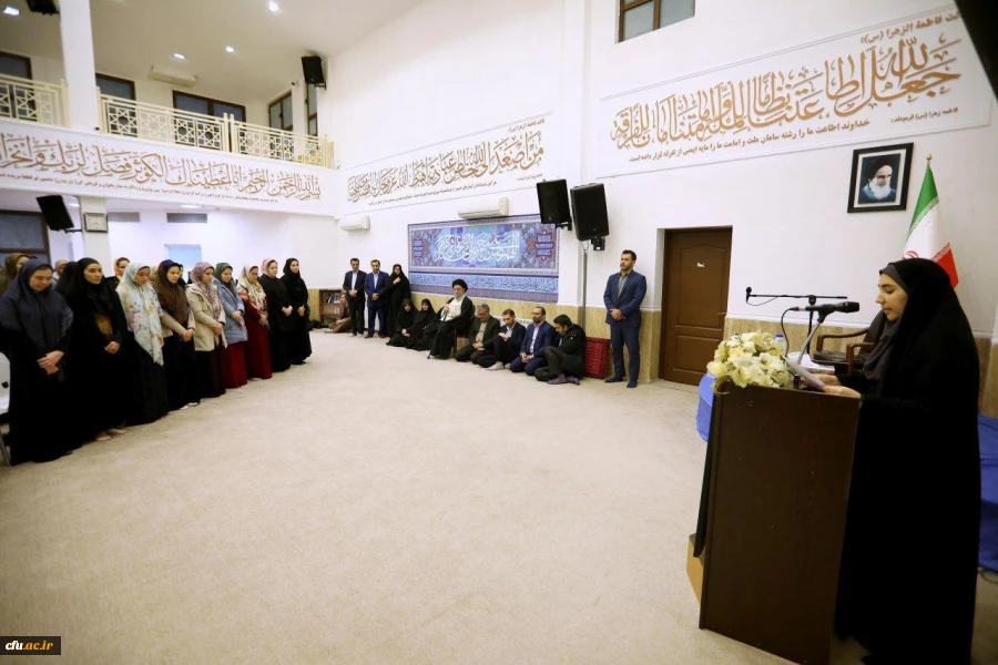 دیدار دانشجومعلمان پردیس امام خمینی(ره) گرگان با حضرت آیت الله نورمفیدی 13