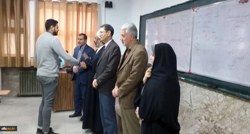 دیدار مسئولان دانشگاه فرهنگیان خراسان رضوی با دانشجومعلمان در کلاس های درس 2