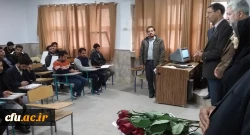 دیدار مسئولان دانشگاه فرهنگیان خراسان رضوی با دانشجومعلمان در کلاس های درس 7