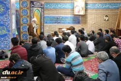 آیت الله عابدینی نماینده ولی فقیه در استان و امام جمعه قزوین در روز شنبه 16 آذر (روز دانشجو) به صورت سرزده در دانشگاه فرهنگیان قزوین حضوریافت.
 2