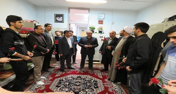 دیدار مسئولان دانشگاه فرهنگیان استان اردبیل با دانشجومعلمان در سرای دانشجویی 3