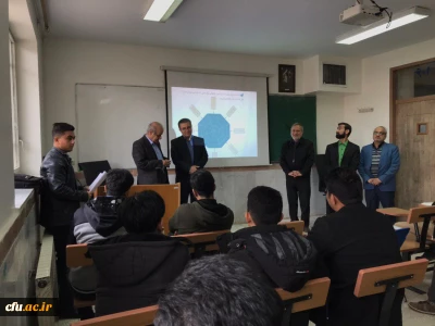 همزمان با روز دانشجو مدیرکل دفتر امور بانوان و خانواده استانداری سمنان در کلاس های درس پردیس های استان حضور یافتند