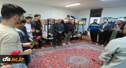 دیدار مسئولان دانشگاه فرهنگیان استان اردبیل با دانشجومعلمان در سرای دانشجویی 5