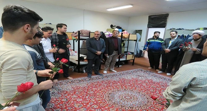 دیدار مسئولان دانشگاه فرهنگیان استان اردبیل با دانشجومعلمان در سرای دانشجویی 5