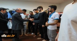 دیدار مسئولان دانشگاه فرهنگیان استان اردبیل با دانشجومعلمان در سرای دانشجویی 7