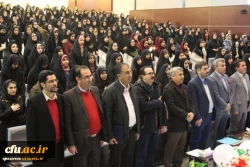 مراسم باشکوه روز دانشجووهفته پژوهش با حضور پرشور دانشجویان دانشگاه فرهنگیان استان قزوین درآمفی تئاتر شهیدرجایی دانشگاه برگزارشد 3