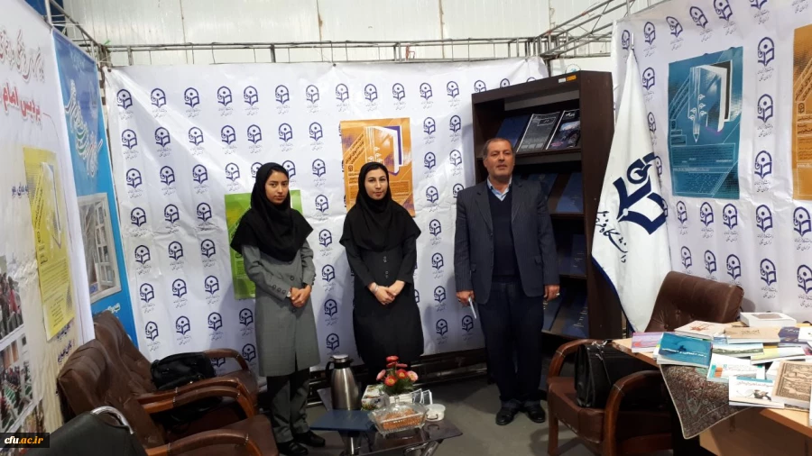 افتتاح غرفه دانشگاه فرهنگیان خراسان شمالی در نمایشگاه پژوهش، فناوری و فن بازار استان 2