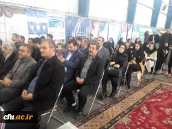 افتتاح غرفه دانشگاه فرهنگیان خراسان شمالی در نمایشگاه پژوهش، فناوری و فن بازار استان 7