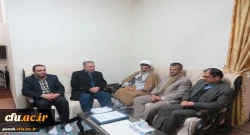 بازدید رئیس تبلیغات اسلامی شهرستان همدان از سراهای دانشجویی پردیس شهید مقصودی همدان 2