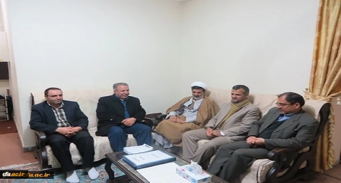 بازدید رئیس تبلیغات اسلامی شهرستان همدان از سراهای دانشجویی پردیس شهید مقصودی همدان 2