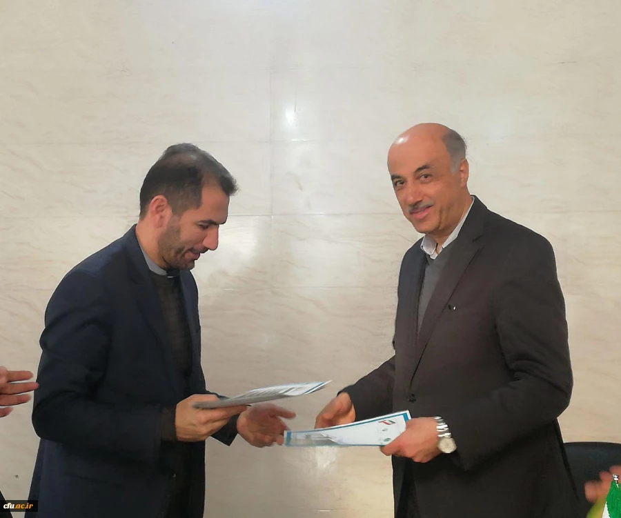 امضای تفاهم نامه همکاری دانشگاه فرهنگیان و دانشگاه علوم کشاورزی و منابع طبیعی شهرستان گرگان 4